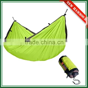Ultra Light Parachute Silk and Travel Nylon Folding Covered Hammock thumbnail-1