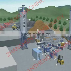 Interlock Paver Vibration Table Machine for Concrete Road and Cement thumbnail-1