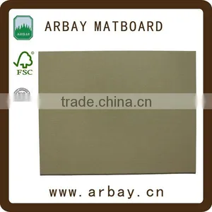 Wholesale 2.0mm White Core Linen Uncut Matboard for Decorative Photo Frames thumbnail-2
