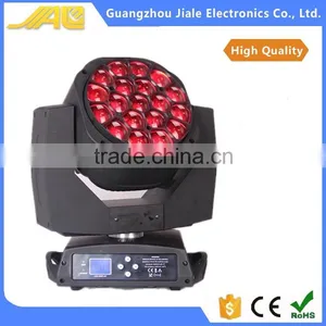 New Professional 19x12w RGBW 4in1 Led Bee Eyes Moving Head Zoom Light Stage Light thumbnail-1