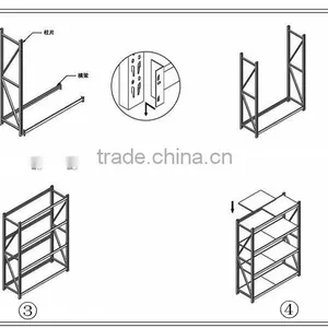 Metal Adjustable Warehouse Storage Stack Pallet Shelf thumbnail-1