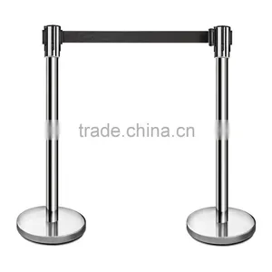 RETRACTABLE STANCHION SET, 6 Posts + Portrait SignFrame thumbnail-2
