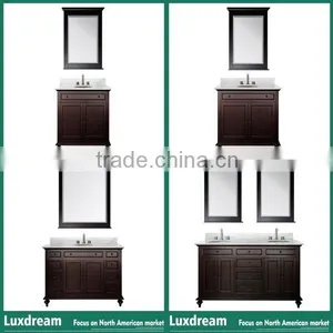 Traditional 24" Floor Bathroom Vanity for North America Market thumbnail-6