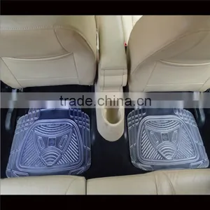 2016 Transparent PVC Rubber Non-slip Automobile Floor Mats thumbnail-1