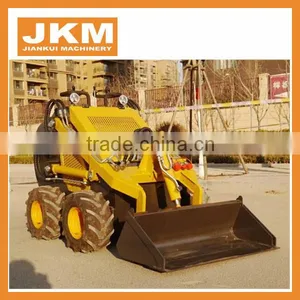 China High Performacne Track Type Mini Skid Steer Loader With Mini Trencher for Sale thumbnail-1