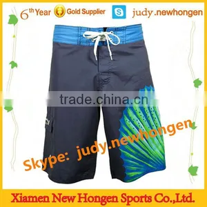 Design Your Own 4 Way Stretch Board Shorts, Blank Board Shorts Wholesale thumbnail-1