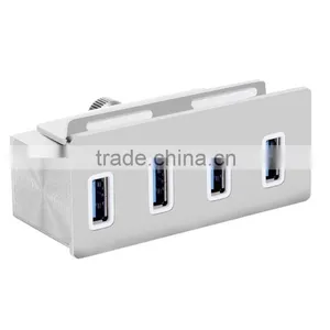 Premium High-speed 4 Port Usb 3.0 Hub With LED Indicators and Easy to be Fixed on the PC or Table thumbnail-5