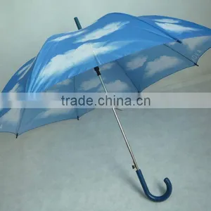 Blue Sky and White Cloudy Promotional Umbrella as a Gift or Sell thumbnail-1