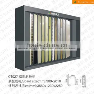 Ceramic Tiles Showroom Display Racks Stands/metal Display Design for Tiles CT027 thumbnail-1
