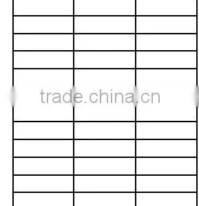 Self Adhesive White Address Label 51x15mm thumbnail-1