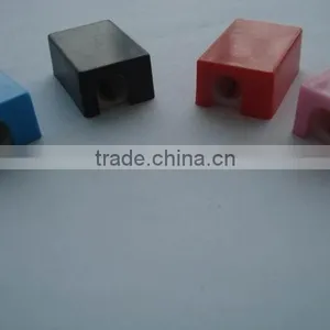High Quality One Hole Colorful Pencil Sharpener for Brands thumbnail-1