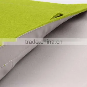 2016 New Hot Selling Wool Felt+ PU Laptop Sleeve Bags With Mouse Bag for Apple Macbook Air Pro , Pro Retina 11" 13.3" 15.4" thumbnail-5