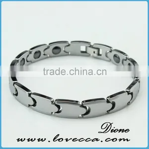 Black Tungsten Fashion Jewelry Health Blood Circulation Bracelet for Sale thumbnail-4