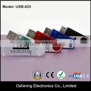 Bulk Buy Folding Twist USB Pen Drives 8GB/16GB/32 GB/ 64 GB/ Micro Swivel USB 2.0 Flash Drive(USB-025) thumbnail-5