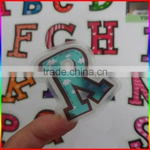 PVC Glow in the Dark Asphalt Sticker, Custom Luminous Letter Sticker Made in China thumbnail-3
