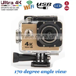 Waterproof 30m IP68 Sport Action Camera WIFI Sports DV 2 Inch LCD 4K 30FPS 170 Degree Fish Eye Lens Support APP thumbnail-6