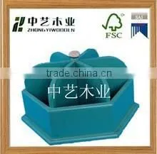 Hot Selling FSC Rectangle Magnetic Fancy Kids Wooden Pen Holder for Wholesale thumbnail-1
