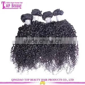 Manufacturers Raw Unprocessed Virgin Human Mongolian Kinky Curly Hair thumbnail-1