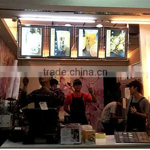 High Quality Advertising Product Acrylic Sign Board Crystal Led Display Box thumbnail-5