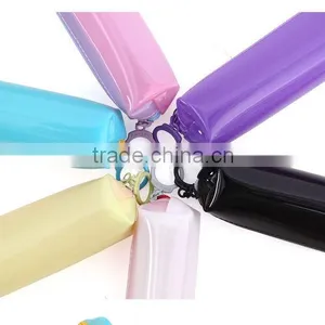Wholesale Mini Clear Plastic Candy Color Pvc Eva Pencil Case for Teenagers thumbnail-3