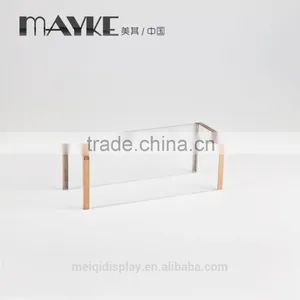 Quality Factory Supply Acrylic and Steel Combined Display Stool, Display Props, Shop Advertising Display thumbnail-3