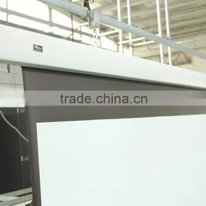 OEM Motorized Electrical Projector Projection Screen thumbnail-5