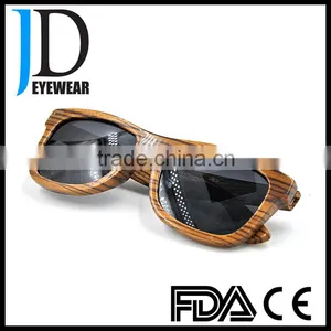 Modern Design Vintage Factory Price Zebra Wood Sunglasses Custom Brand Eyeglasses thumbnail-6