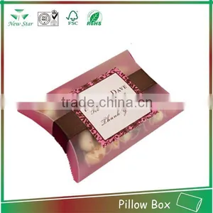Custom Print Kraft Pillow Paper Box thumbnail-2
