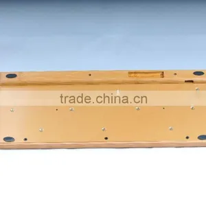 High Quality and Hot-sell Natural Bamboo Wireless Mechanical Keyboard and Mouse thumbnail-3
