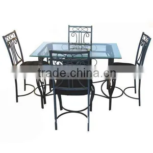 Special Style Glass Dining Room Table Set thumbnail-1