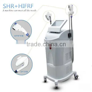 4MHZ Multifunctional Platform Hair Removal OPT High Frequency  SHR/ Face Lift Ultrasound HIFU Machine Forehead Wrinkle Removal thumbnail-1