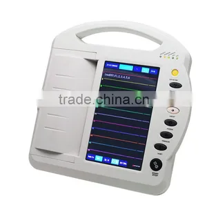 Carejoy CE ISO Mark Touch Screen Digital 12 Channel 12 Lead Electrocardiograph ECG Machine EKG 1212A thumbnail-2