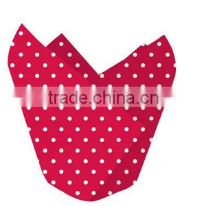 Easy Clean Factory Price Wholesale Food Grade Dot Cupcake Wrapper thumbnail-3