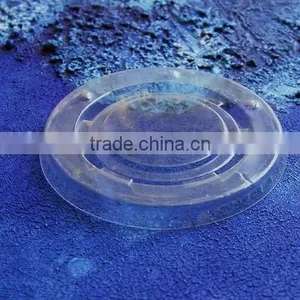 PET Plastic Lid, Flat Lid, High Transparent Flat PET Lid for Cold thumbnail-1