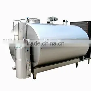 SUS316L Stainless Steel Milk Cooling Storage Tank thumbnail-1