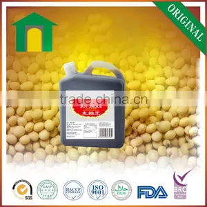 Supply High Quality Chinese NoMSG Bulk Light Soy Sauce Low Salt 5LBS thumbnail-1