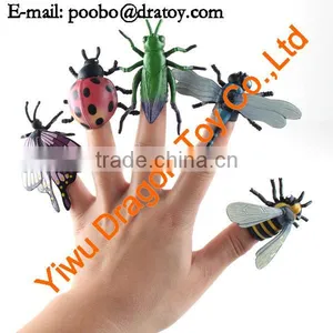 Funny Toy Plastic Insect Small Finger Puppet thumbnail-1