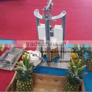 Factory Supply 304 Stainless Steel Pineapple Peeling Coring Machine for Sale thumbnail-5