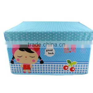 Space Saving Oxford Fabric Home Organizer, Cartoon Foldable Storage Box(BBHT008) thumbnail-1