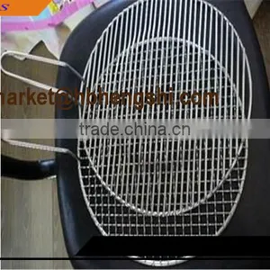 Round Galvanized Barbecue Grill Wire Mesh / BBQ Grill Netting Price (factory) thumbnail-6