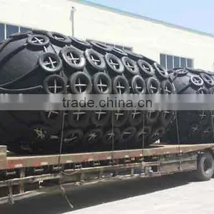 Ship Use Low Reaction Inflatable Pneumatic Rubber Yokohama Fender thumbnail-1