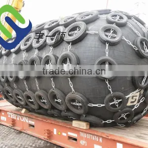 Chain & Tire Net Type Pneumatic Rubber Fender thumbnail-1