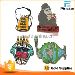 China Pinstar Factory Hot Selling Custom Logo Metal Grateful Dead Lapel Pin thumbnail-3