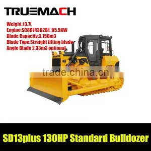 SHANTUI SD13plus 130hp Standard Bulldozer thumbnail-1