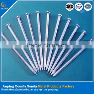 Flat Headed Iron Nails / High Quality Nails for Wood Fastening thumbnail-1