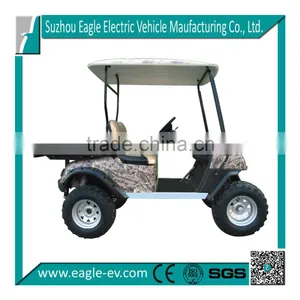 Farm Utility Vehicle, Electric, 2 Seats With Cargo Box, Offroad Tires, EG2020T thumbnail-1