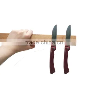 Easy to Installation Wooden Magnetic Knife Rack in Kitchen thumbnail-1