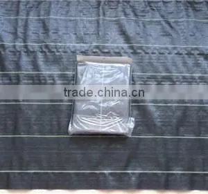 PP Woven Black Plastic Ground Cover Fabric Roll thumbnail-1