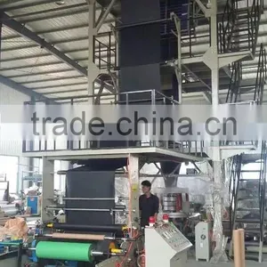 Ldpe Hdpe Three Layer Plastic Film Making Machine thumbnail-5