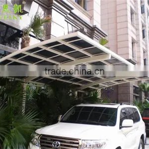 Cheap Metal Frame 2 Post Garage Carport Car Parking Cover thumbnail-4